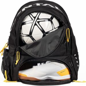Mochila de Futbol negra