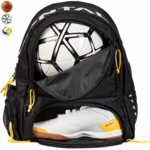 Mochila de Fútbol, Baloncesto, Vóley o Balonmano – Color Negro