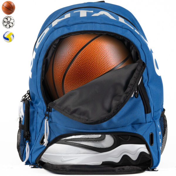 Mochila baloncesto con zapatillero