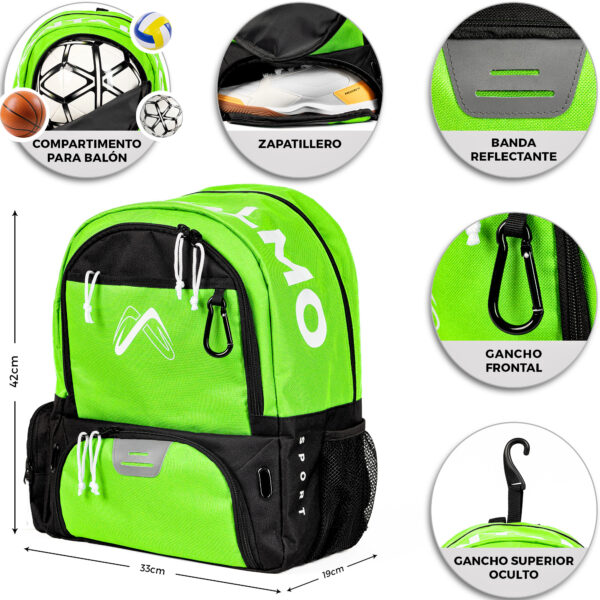Mochila de Fútbol + Toalla de Microfibra - Imagen 2