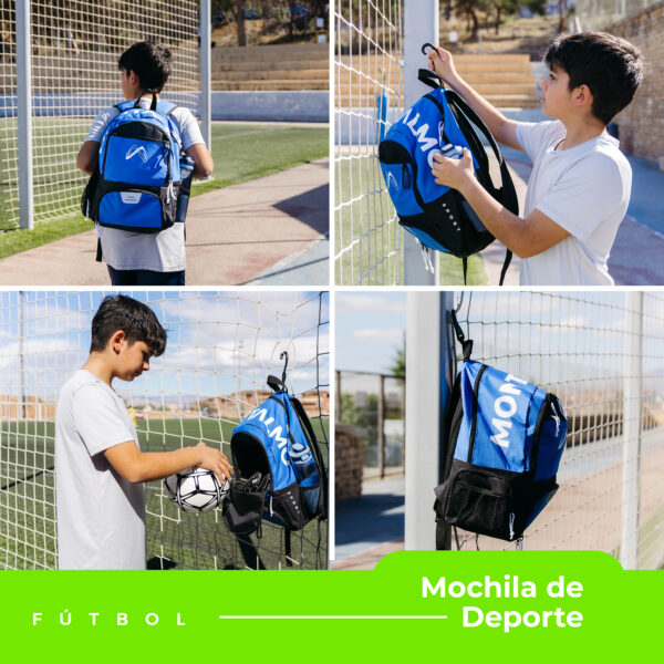 Mochila de Fútbol + Toalla de Microfibra - Imagen 7