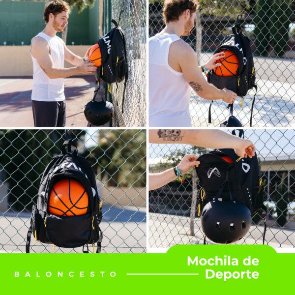 Mochila de Fútbol + Toalla de Microfibra - Imagen 8