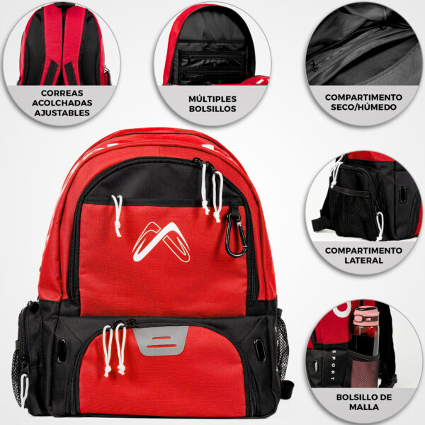 Mochila de Fútbol Infantil con Zapatillero - Imagen 8