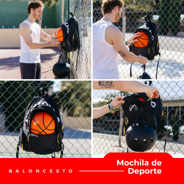 Mochila de Fútbol Infantil con Zapatillero - Imagen 3